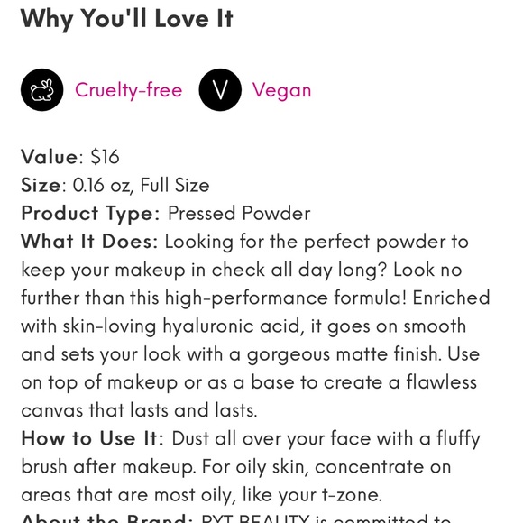 Set me up setting powder - Picture 2 of 2